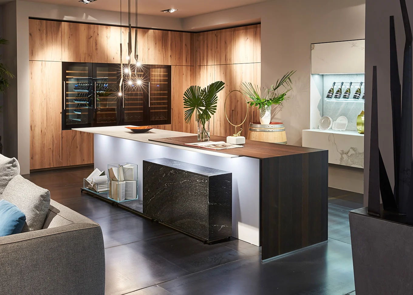 Cucina Salcom su misura, design Made in Italy